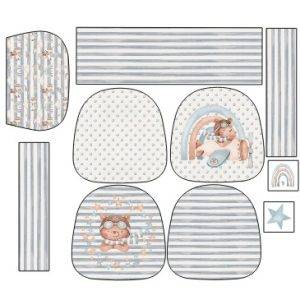 Mochila Bag Ursinho Aviador