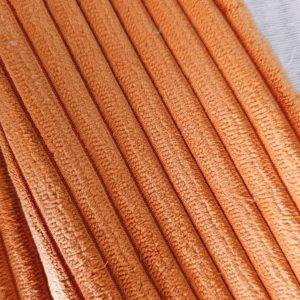 Veludo Largo Laranja Ferrugem